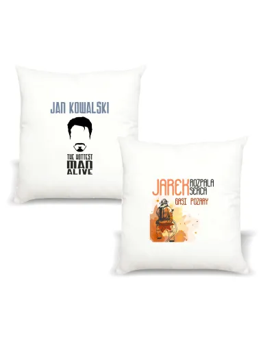 Poduszka Personalizowany z Nadrukiem Imieniem Rozpala