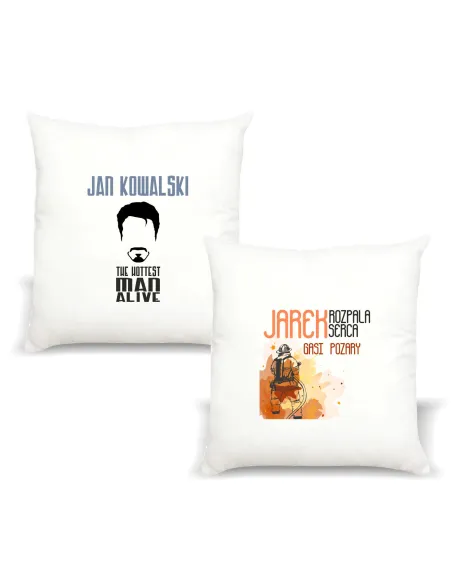 Poduszka Personalizowany z Nadrukiem Imieniem Rozpala