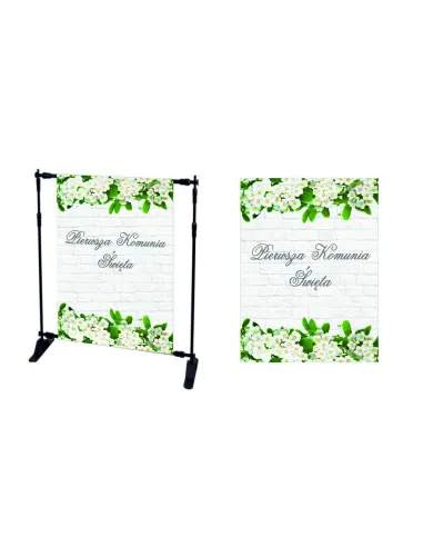 Tło Fotograficzne Ścianka Zdjęć Pierwsza Komunia Święta