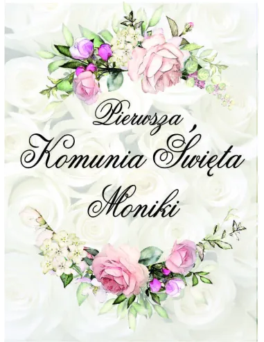 Tło Fotograficzne Ścianka Zdjęć Pierwsza Komunia Święta