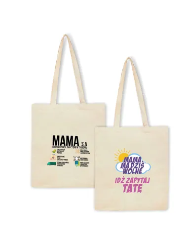 Eko Torba Nadrukiem Prezent Dzień Mamy Mama S.a z Nadrukiem