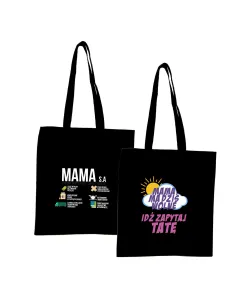 Eko Torba z Nadrukiem Prezent Mama Ma Dziś Wolne na Prezent