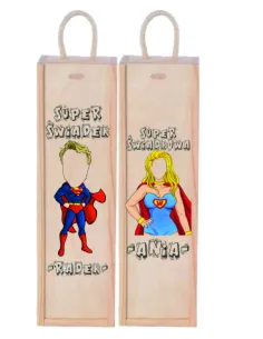 Prezent dla Świadków Skrzynki na Alkohol Zestaw 2sztuk