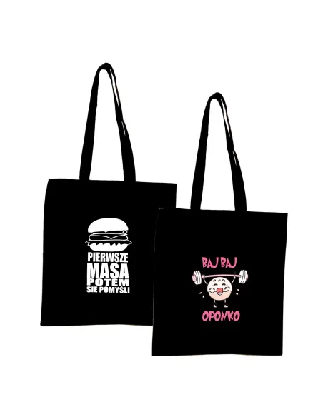 Eko Torba z Nadrukiem Prezent Baj Oponko Personalizowany