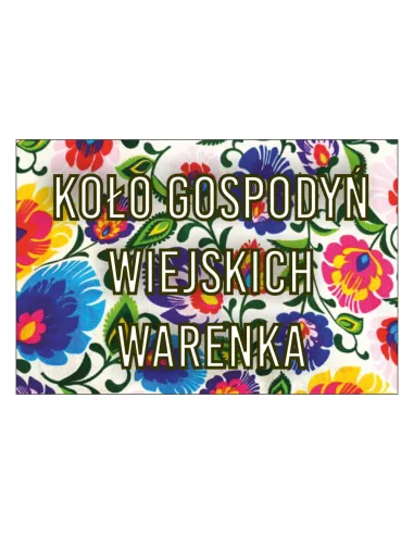 Magnesy na Lodówkę – Koło Gospodyń Wiejskich Warenka