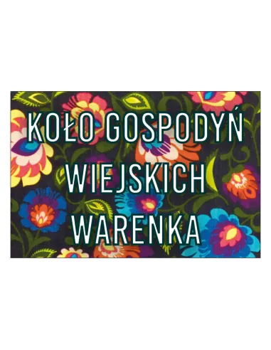 Magnesy na Lodówkę Koło Gospodyń Wiejskich Warenka