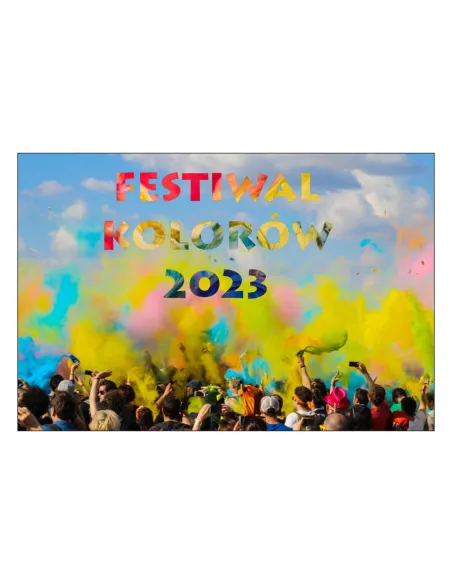 Magnesy na Lodówkę – Festiwal Kolorów 2023 Gotowy Projekt