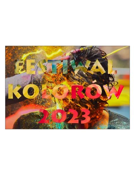 Magnesy na Lodówkę Festiwal Kolorów 2023 Kolekcjonerskie
