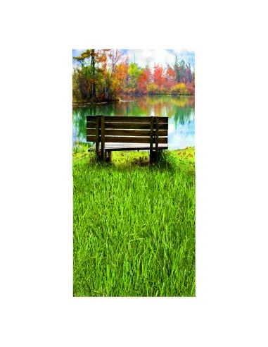 Tło Fotograficzne Jesień Liście Drzewa 150x300 Vinylowe