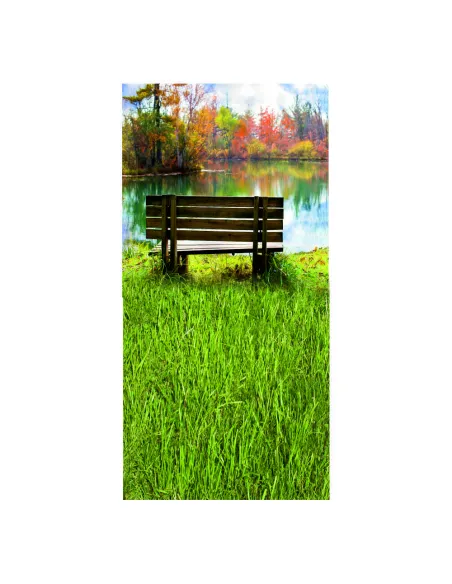 Tło Fotograficzne Jesień Liście Drzewa 150x300 Vinylowe