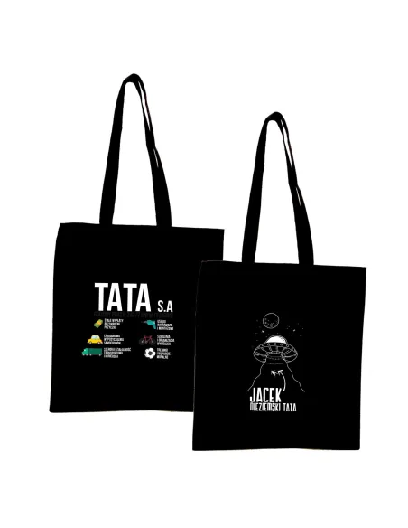 Eko Torba Imieniem Napis Nieziemski Tata Personalizowany