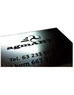 Tablica Szyld Grawerowana Laminat Grawerski Grawerowane