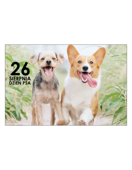 Magnesy na Lodówkę 26 Sierpnia Dzień Psa Kolekcjonerskie