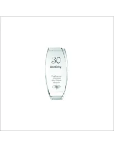 Wazon z Grawerem na Prezent Szklany Dedykacją Grawerem