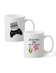 Kubek z Nadrukiem Personalizowany Wbiłem Trzydziesty Poziom