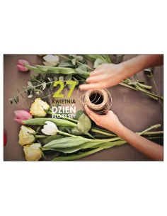 Magnesy na Lodówkę – 27 Kwietnia Dzień Florysty Pamiątkowe