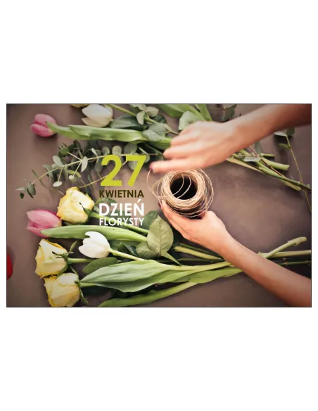Magnesy na Lodówkę – 27 Kwietnia Dzień Florysty Pamiątkowe