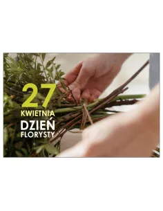 Magnesy na Lodówkę 27 Kwietnia Dzień Florysty Pamiątkowe