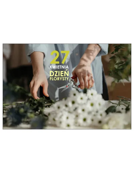 Magnesy na Lodówkę Kwietnia Dzień Florysty Personalizowany