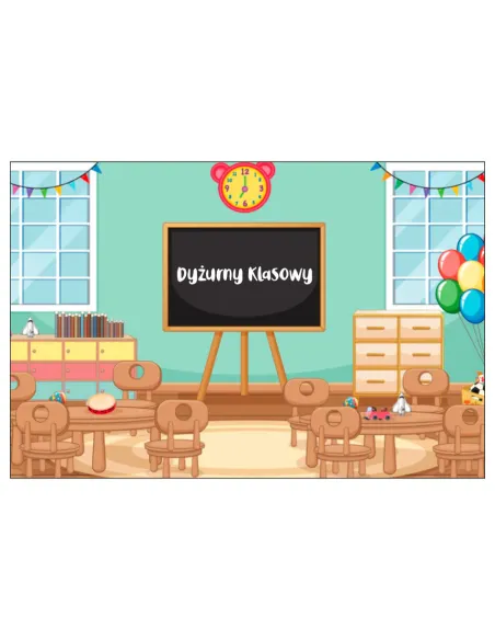 Magnesy na Lodówkę – Dyżurny Klasowy Gotowy Projekt