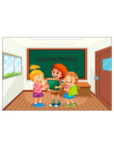 Magnesy na Lodówkę – Dyżurny Klasowy Kolekcjonerskie