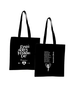 Eko Torba Nadrukiem Dzień Dobry Kocham Cię Personalizowany