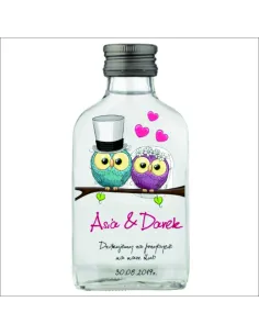 Buteleczki Weselne z Nadrukiem – 20 szt Gotowy Projekt