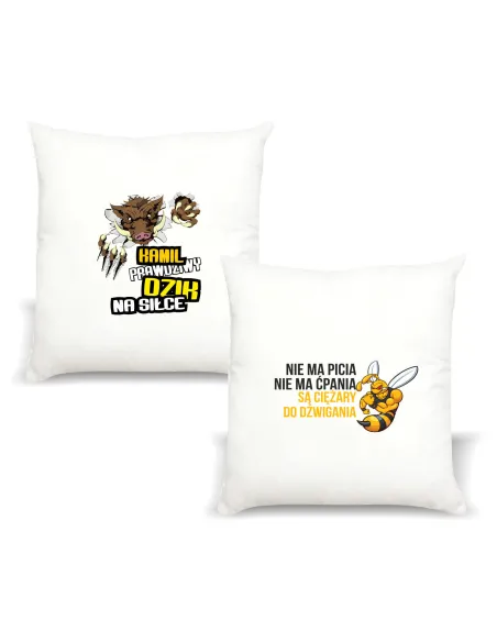 Poduszka Personalizowany z Nadrukiem Imieniem Prawdziwy