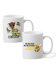 Kubek Imieniem Prezent Prawdziwy Dzik Siłce Personalizowany