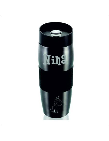 Kubek Termiczny z Grawerem Imieniem Twój Napis Jednorożce