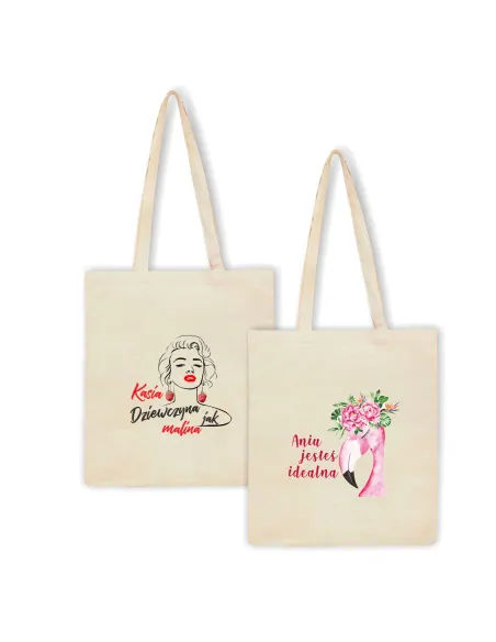 Eko Torba Imieniem Prezent Jesteś Idealna Personalizowany