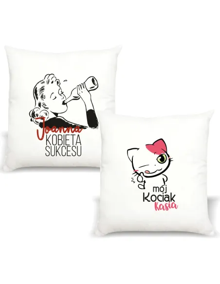 Poduszka Imieniem Prezent Kobieta Sukcesu Personalizowany