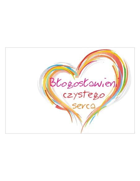 Magnesy na Lodówkę – Błogosławieni Czystego Serca Reklamowy