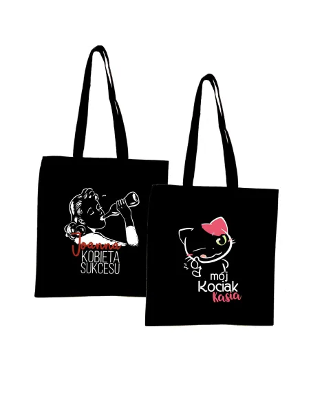 Eko Torba Imieniem Prezent Kobieta Sukcesu Personalizowany