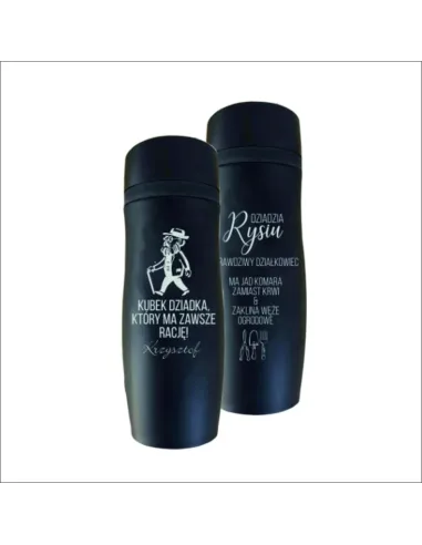 Kubek Termiczny Grawer Dzień Babci Dziadka Hit – Dzień