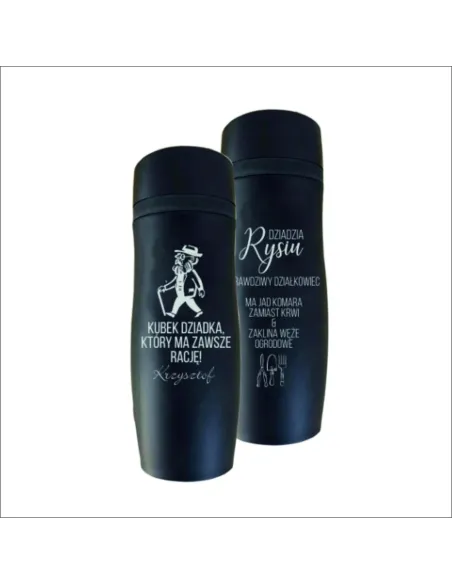 Kubek Termiczny Grawer Dzień Babci Dziadka Hit – Dzień