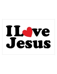 Magnesy na Lodówkę – Love Jesus Gotowy Projekt Reklamowy