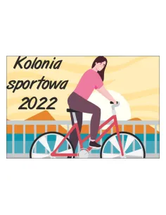 Magnesy na Lodówkę Kolonia Sportowa 2022 Personalizowany