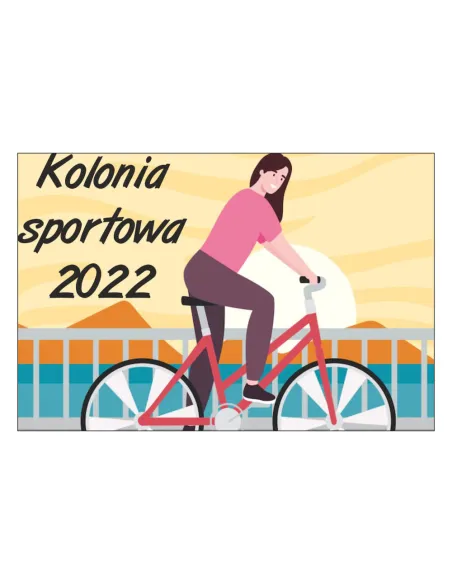 Magnesy na Lodówkę Kolonia Sportowa 2022 Personalizowany