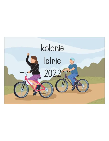 Magnesy na Lodówkę – Kolonie Letnie 2022 Gotowy Projekt