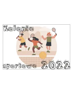 Magnesy na Lodówkę – Kolonie Sportowe 2022 Gotowy Projekt