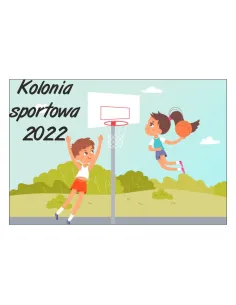 Magnesy na Lodówkę – Kolonia Sportowa 2022 Gotowy Projekt