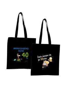 Eko Torba Nadrukiem Branie Zaczyna Się 40 Tce z Nadrukiem