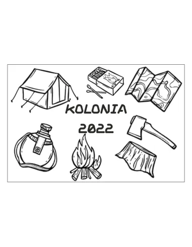 Magnesy na Lodówkę Personalizowany z Nadrukiem Kolonia 2022