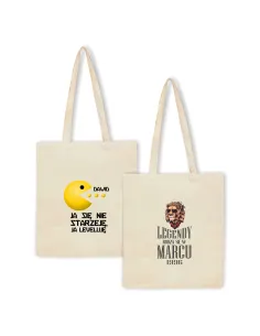 Eko Torba z Imieniem Prezent Ja Leveluję Personalizowany