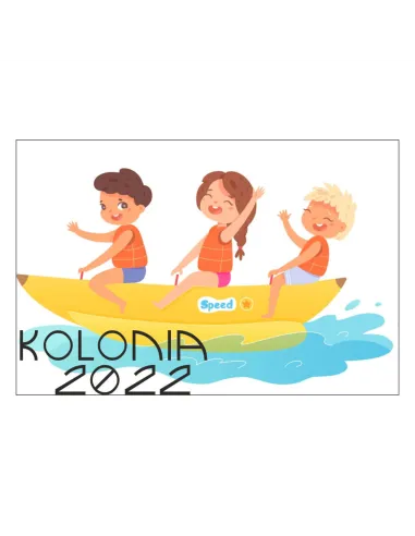 Magnesy na Lodówkę – Kolonia 2022 Personalizowany Pamiątkowe