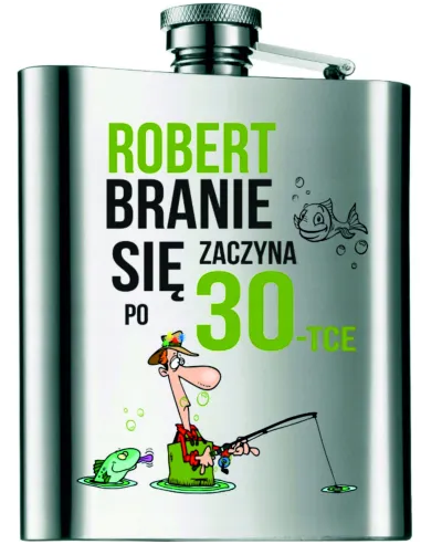 Prezent na Urodziny 18 210ml – 30 40 50 Piersiówka 210ml