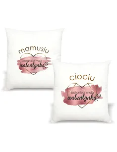 Poduszka z Nadrukiem Personalizowany na Prezent dla Mamy