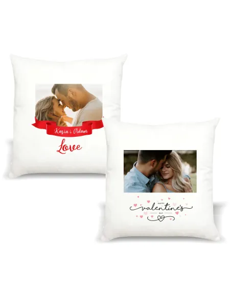 Foto Poduszka Imieniem Walentynki Prezent Love z Nadrukiem