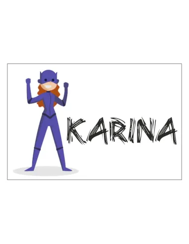 Magnesy na Lodówkę – Karina Personalizowany z Nadrukiem